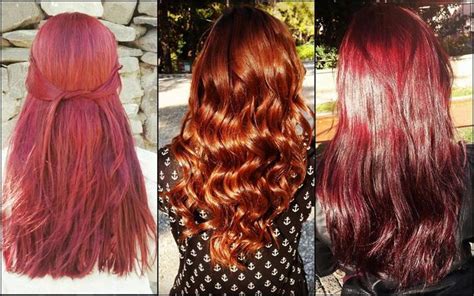 kızıl saçı kapatan renkler
